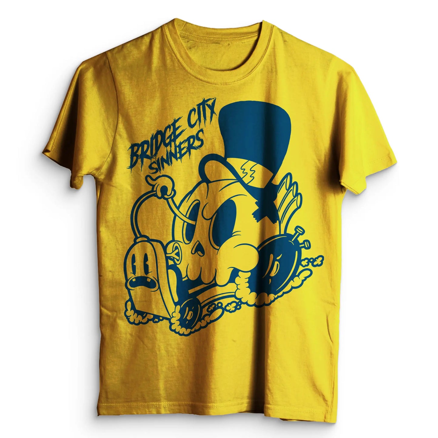Bridge City Sinners - "Wild Ride" Yellow Shirt