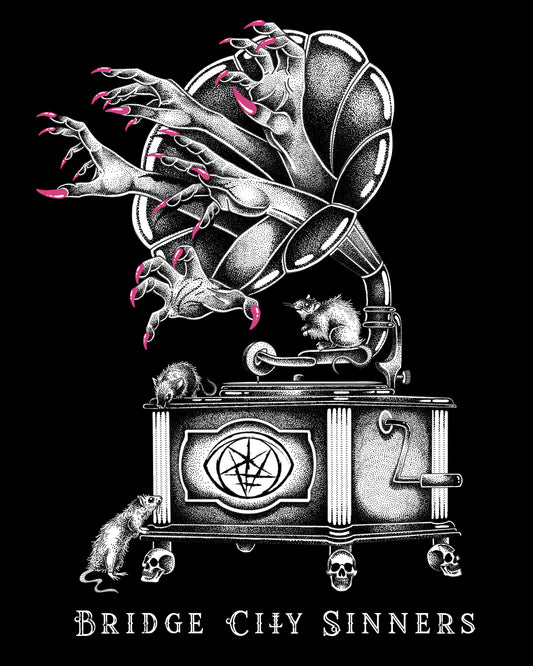 Bridge City Sinners - Sticker Phonograph