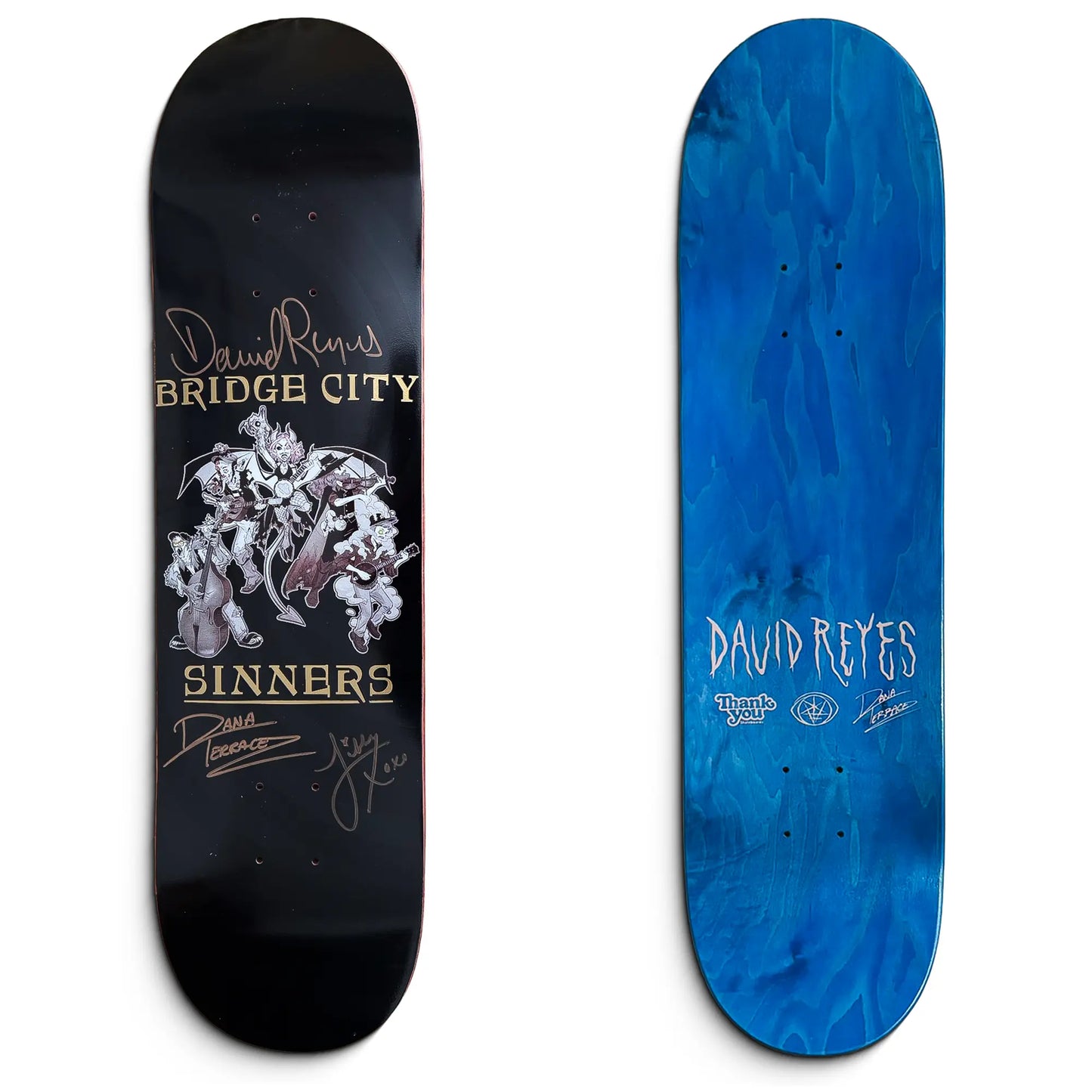 Bridge City Sinners - Signed Deck, Shirt, and Coffin Box Package