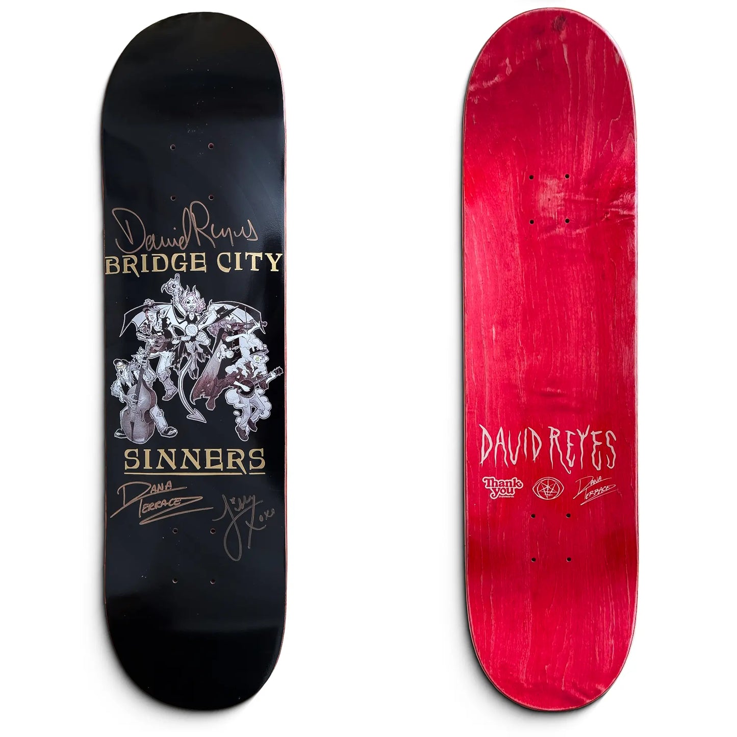 Bridge City Sinners - Signed Deck, Shirt, and Coffin Box Package