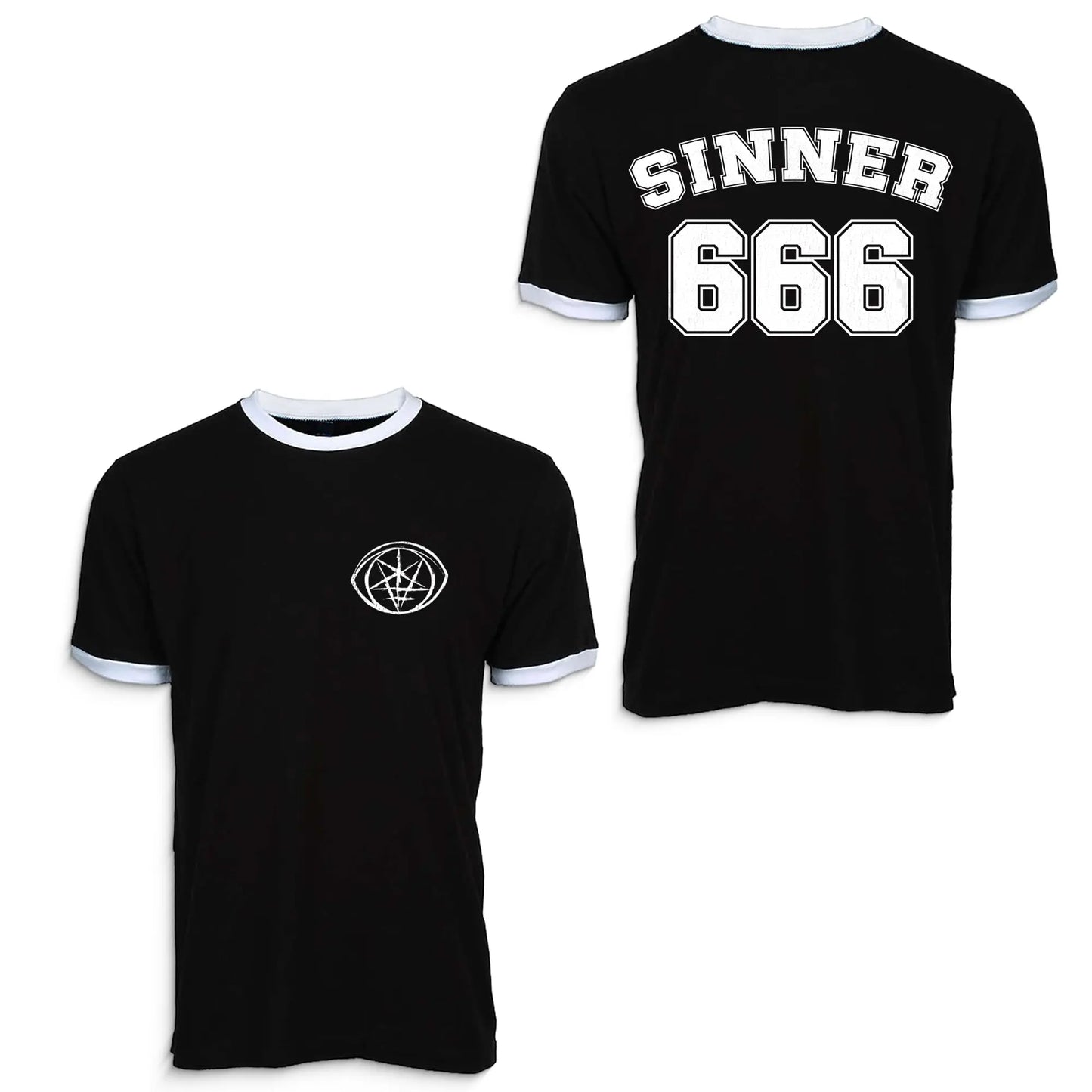 Bridge City Sinners - 666 Ringer Shirt