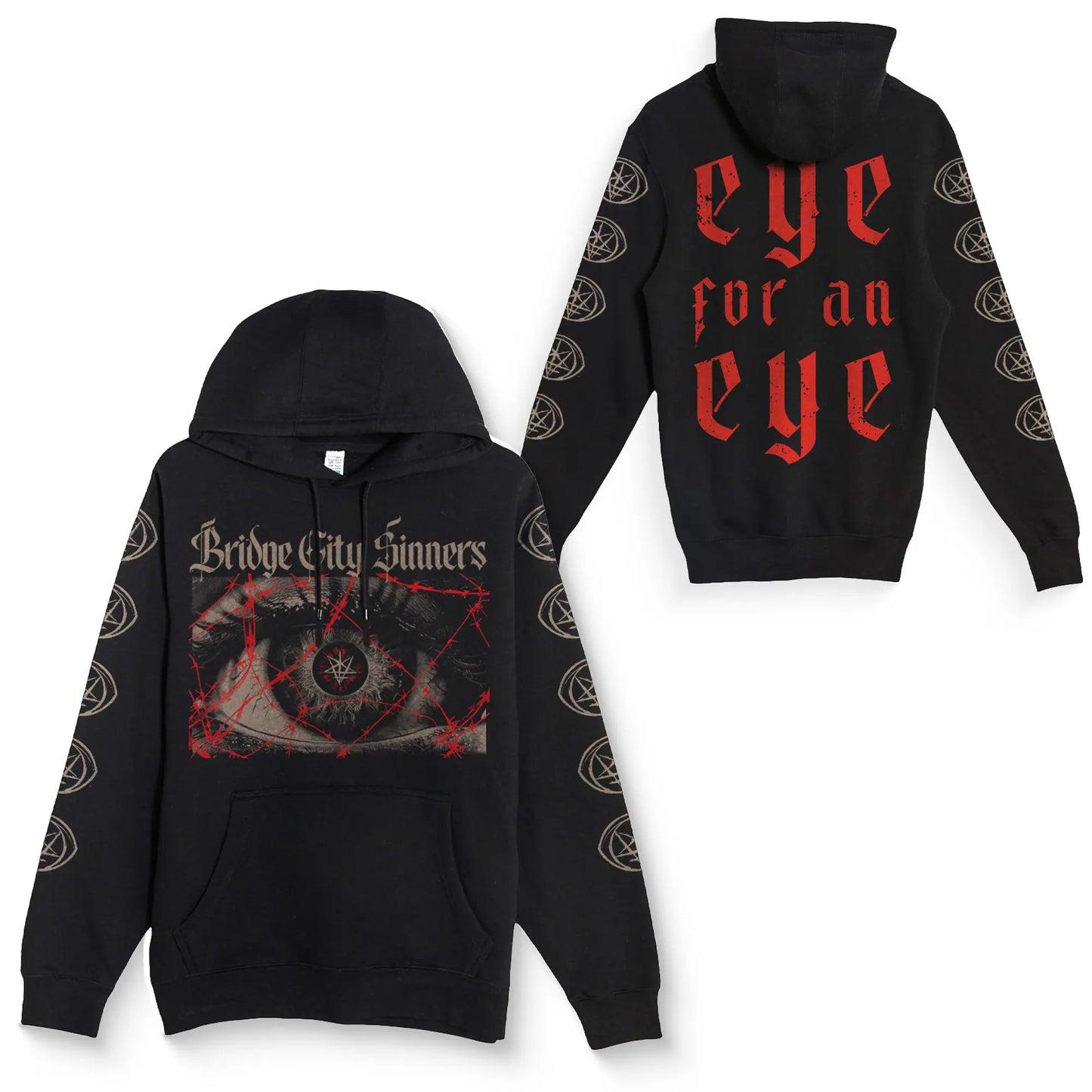 Bridge City Sinners - Eye For An Eye Pullover Hoodie