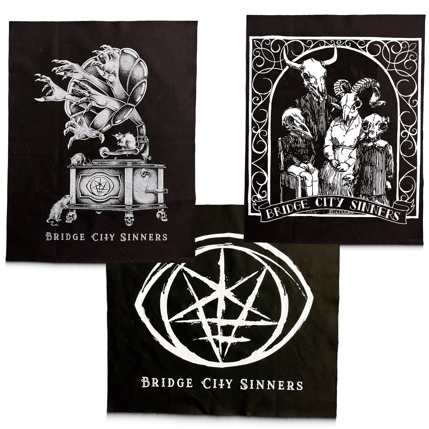 Bridge City Sinners - Back Patches