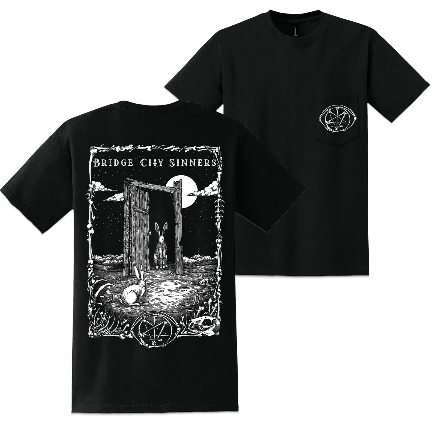 The Bridge City Sinners - Death's Door Pocket Shirt