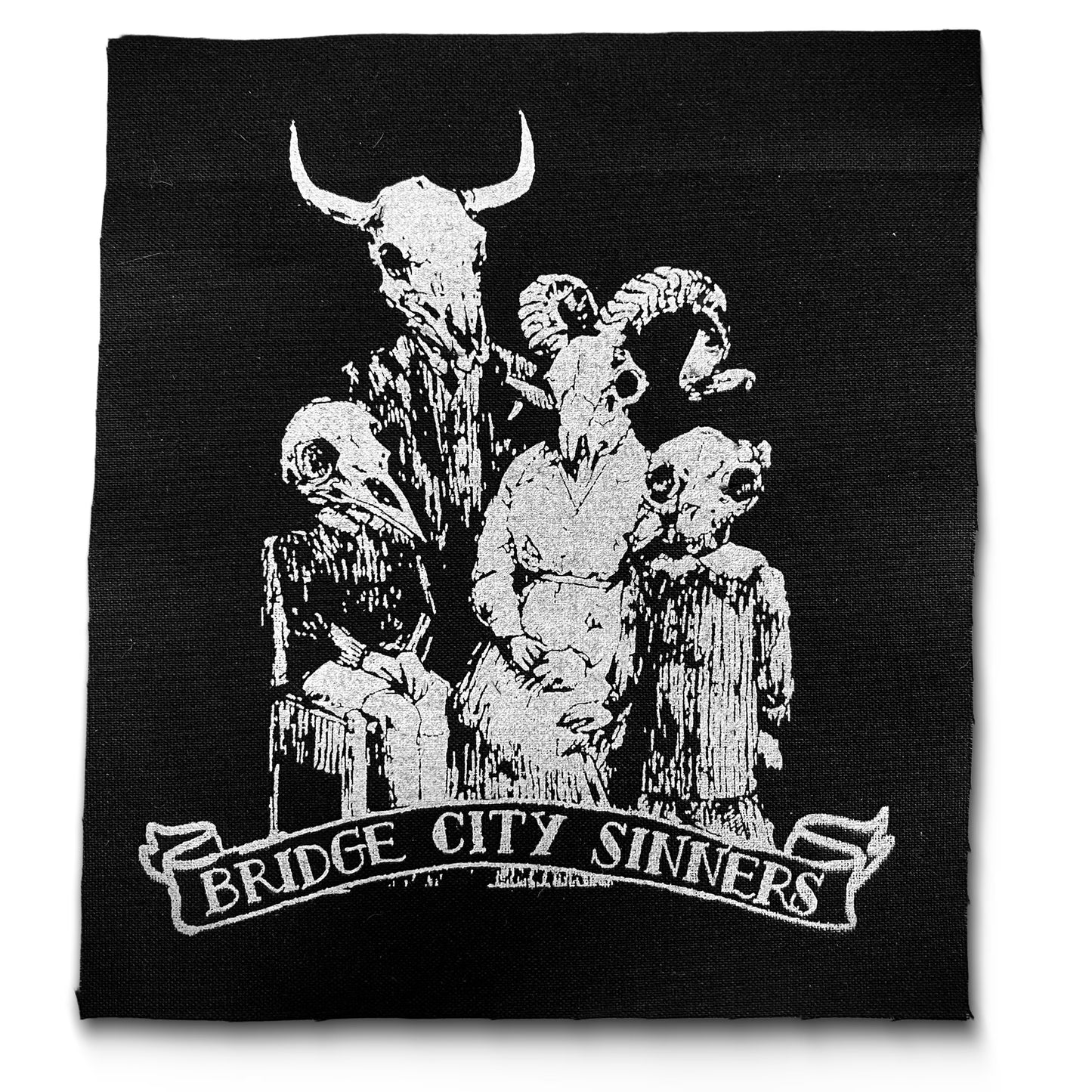 Bridge City Sinners - Small Skull Family Patch