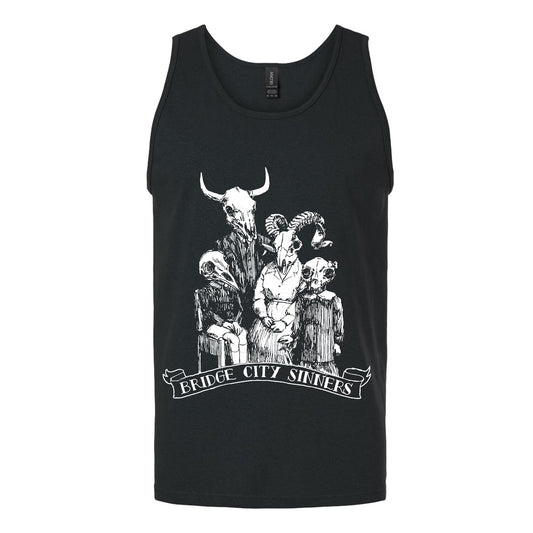 Bridge City Sinners - "Skull Family" Unisex Tank Top
