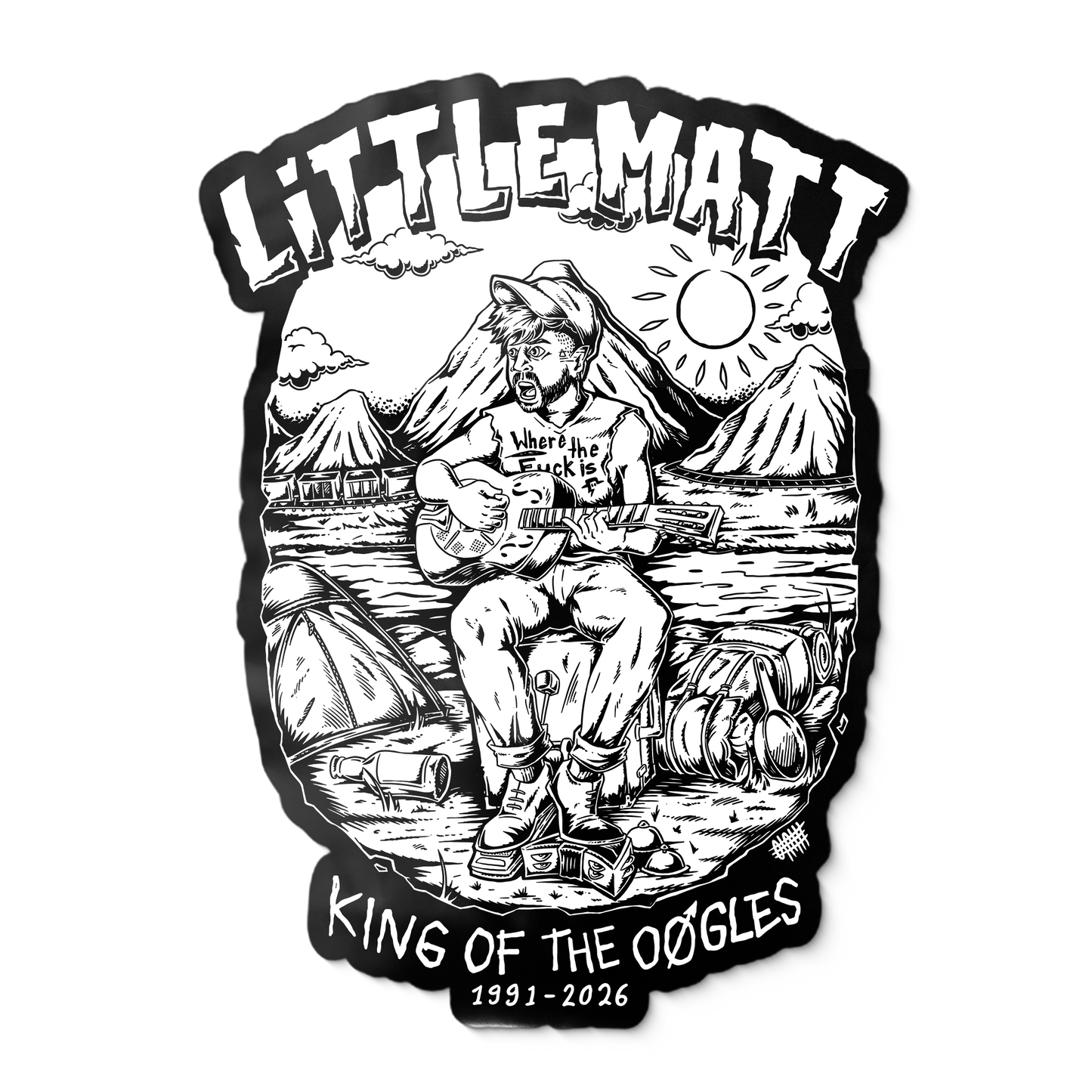 Yes Ma'am - Matt Memorial Sticker